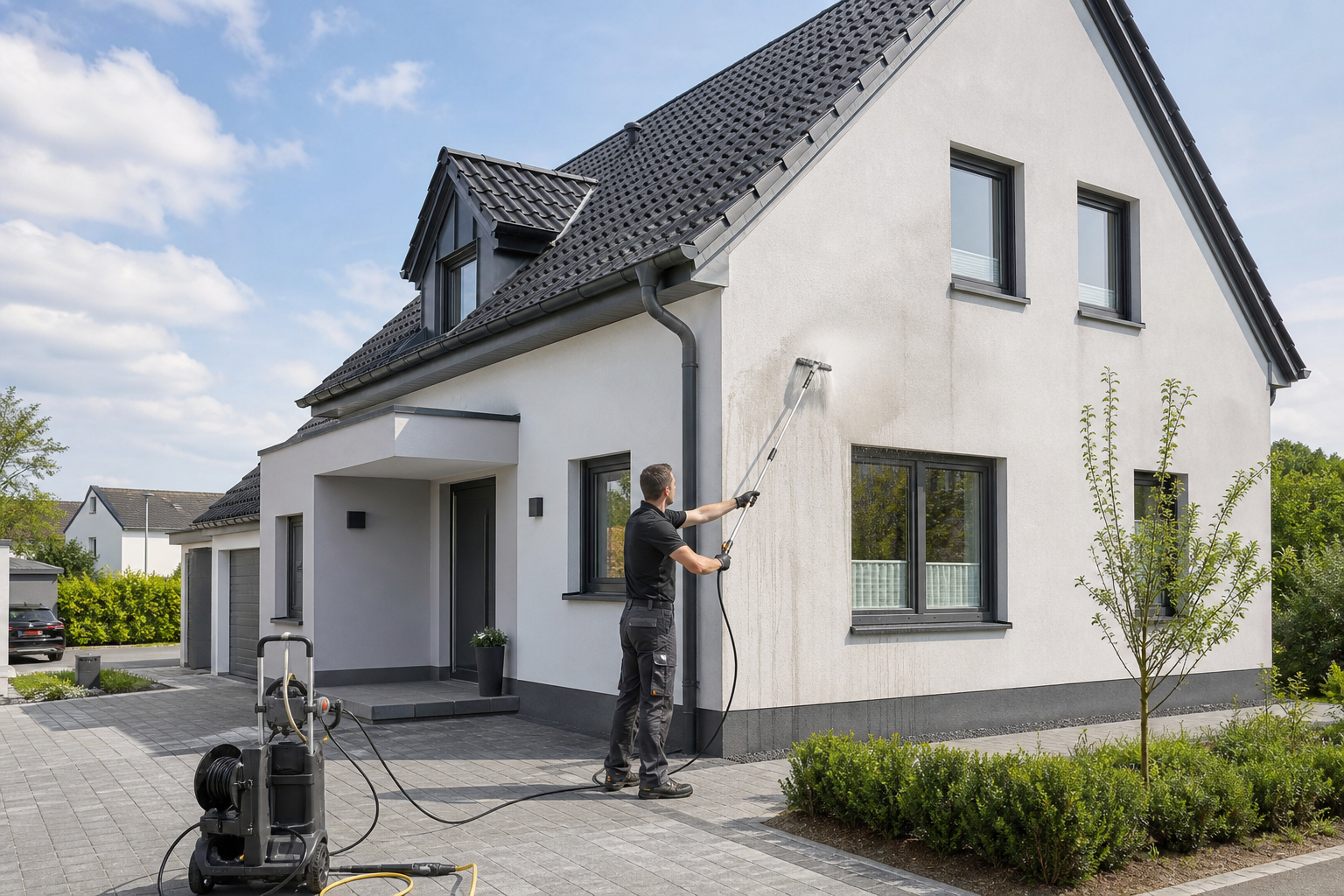 Fassadenreinigung durch Fassaden Profis
